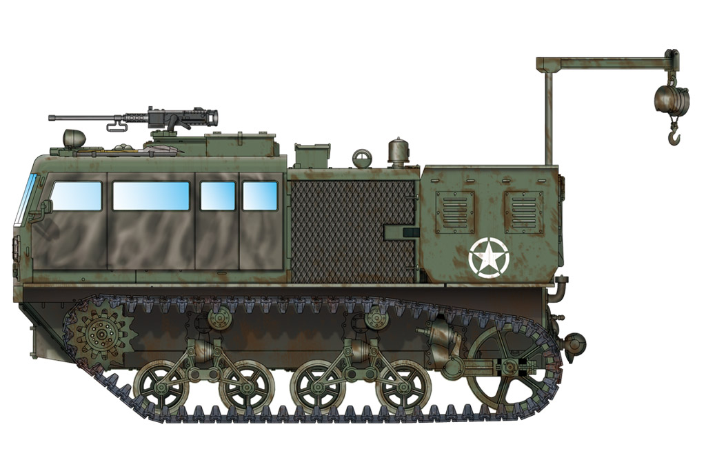M4高速牵引车（155mm/8-in./240mm）82921