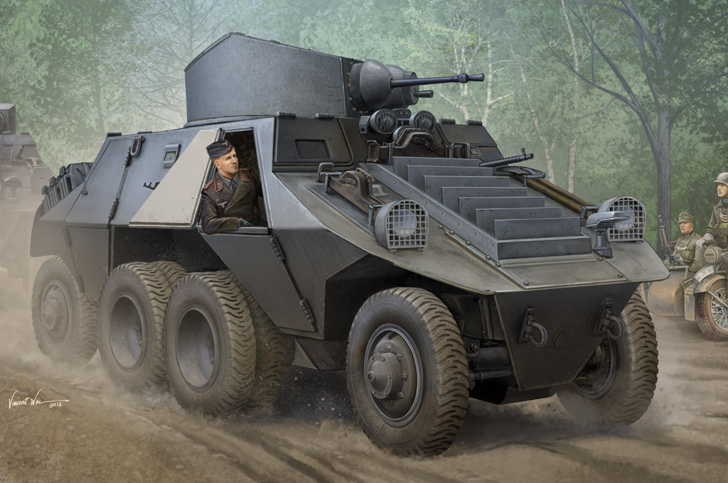 奥地利ADGZ重型装甲车-戴姆勒厂 83889