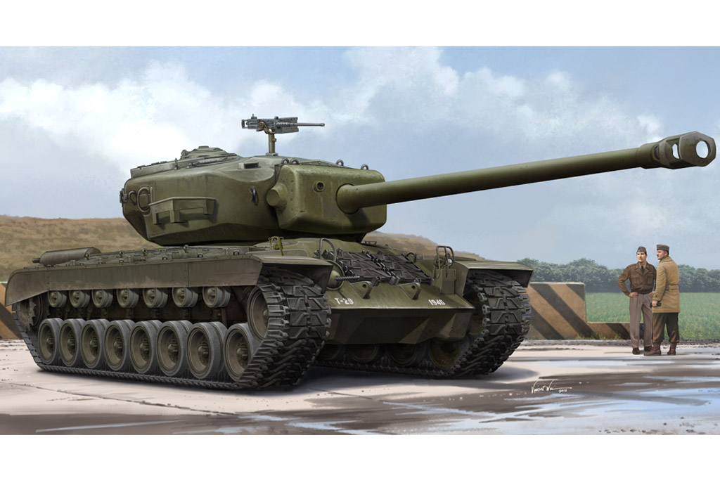 美国T29E1重型坦克 84510