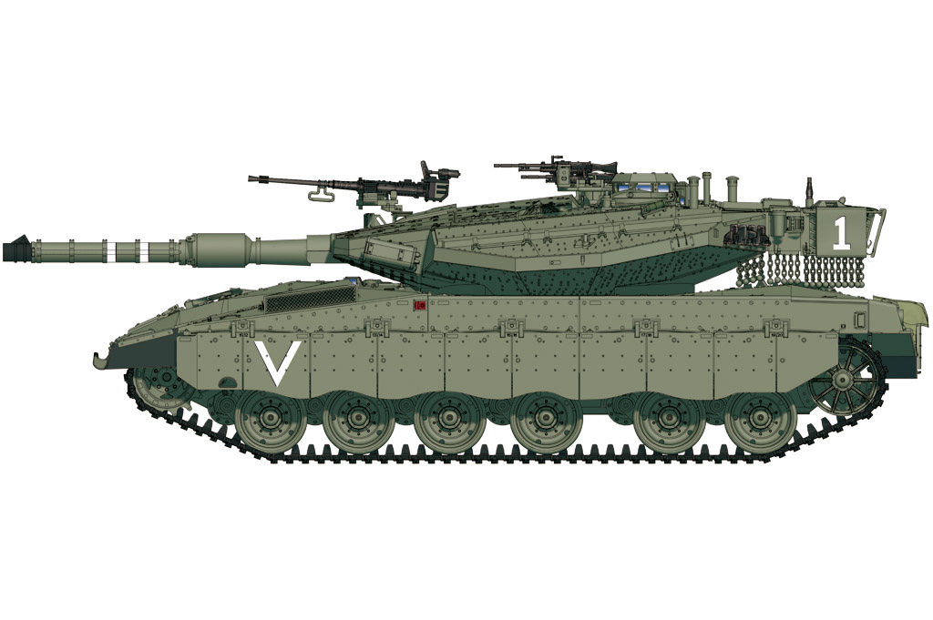 以色列“梅卡瓦”3D型主战坦克(低强度作战型) 82917