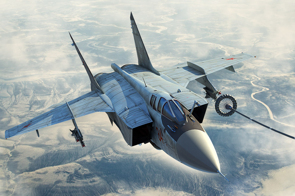 Russian MiG-31B/BM Foxhound 81754