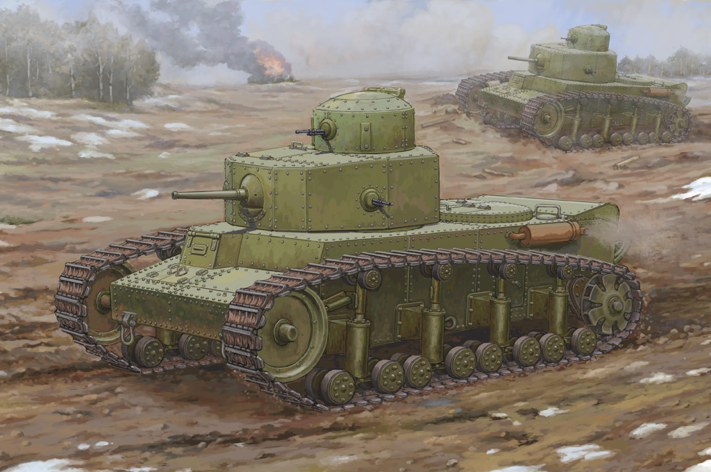 Soviet T-12 Medium Tank 83887
