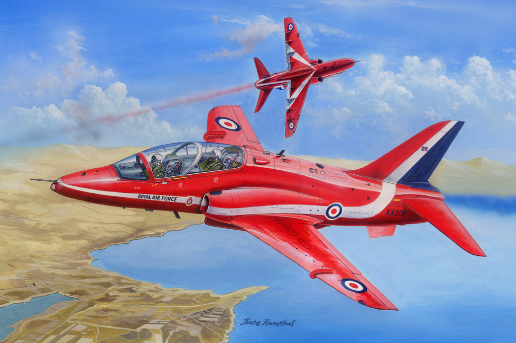 RAF Red Arrows Hawk T MK.1/1A 81738