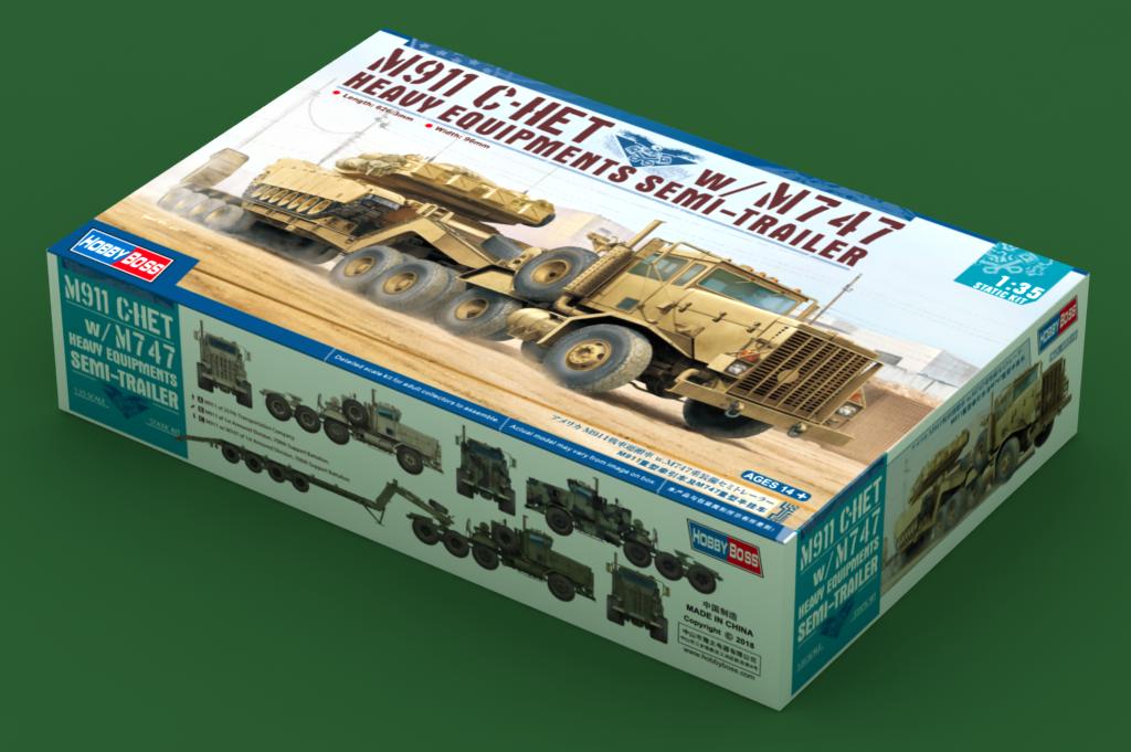 M911 C-HET (8X6) & M747 セミトレーラー U.S. M911 C-HET (8x6) & M747 Heavy Equipment Semi-Trailer