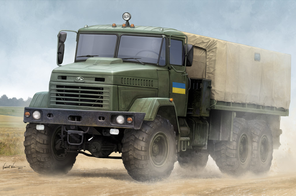 Ukraine KrAZ-6322 “Soldier” Cargo Truck 85512