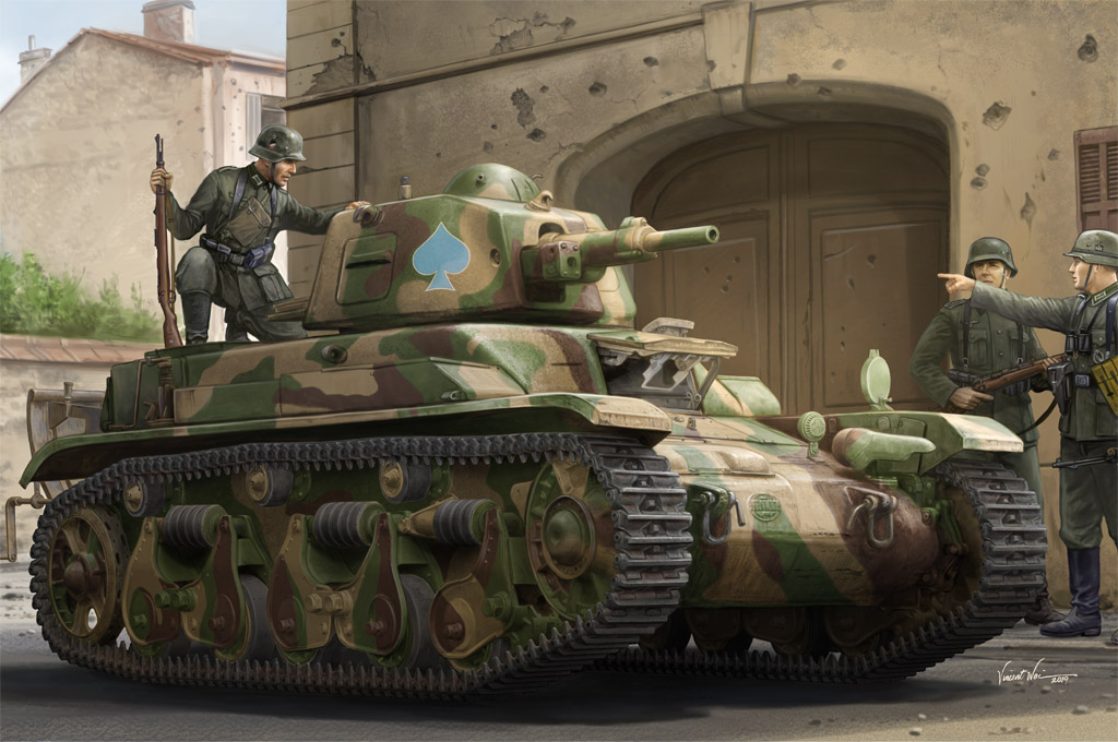 French R39 Light Infantry Tank 83893