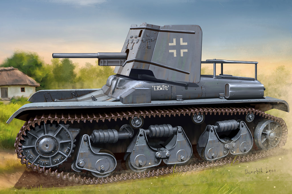 German 3.7cm Pak 35/36 auf Pz.Kpfw 35R(f) 83895