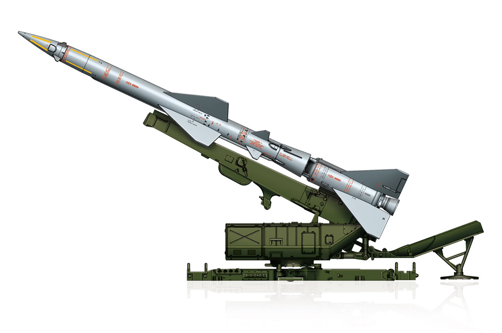 Sam-2 Missile with Launcher Cabin 82933