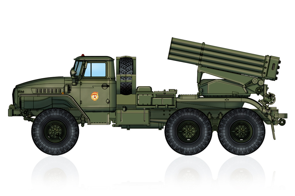 Russian BM-21 Grad Multiple Rocket Launcher 82931