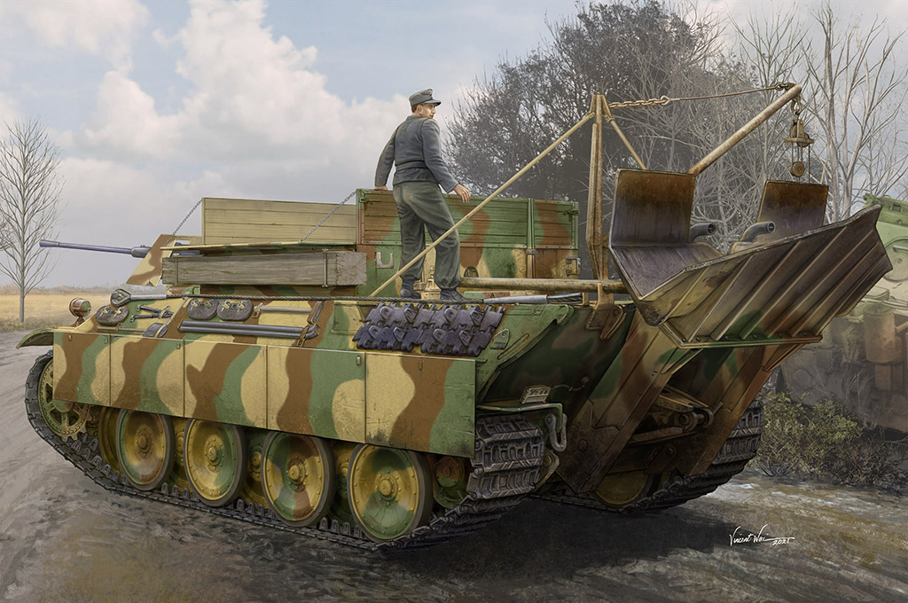 German Sd.Kfz.179 Bergepanther Ausf.G 84553