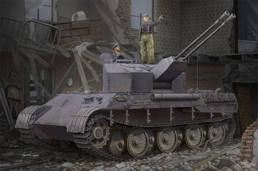 德国“黑豹”A型防空坦克 84535