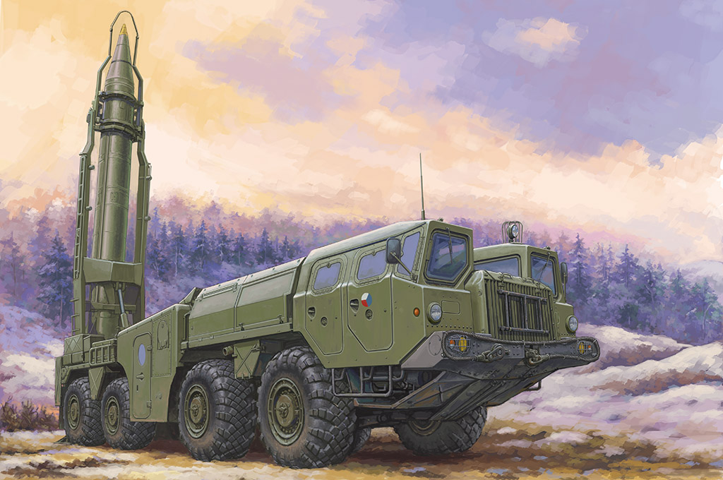 Soviet (9P117M1) Launcher with R17 Rocket of 9K72 Missile Complex "Elbrus"(Scud B) 82939