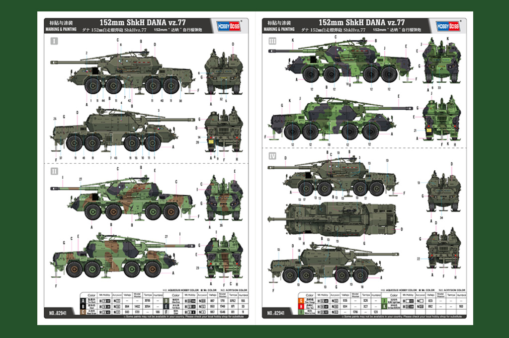 Marcus Nicholls' 1/35 scale 152mm ShkH DANA vz.77 from HobbyBoss