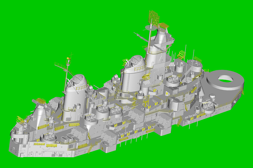 Amazon | エデュアルド 1/350 アメリカ USS アイオワ BB-61