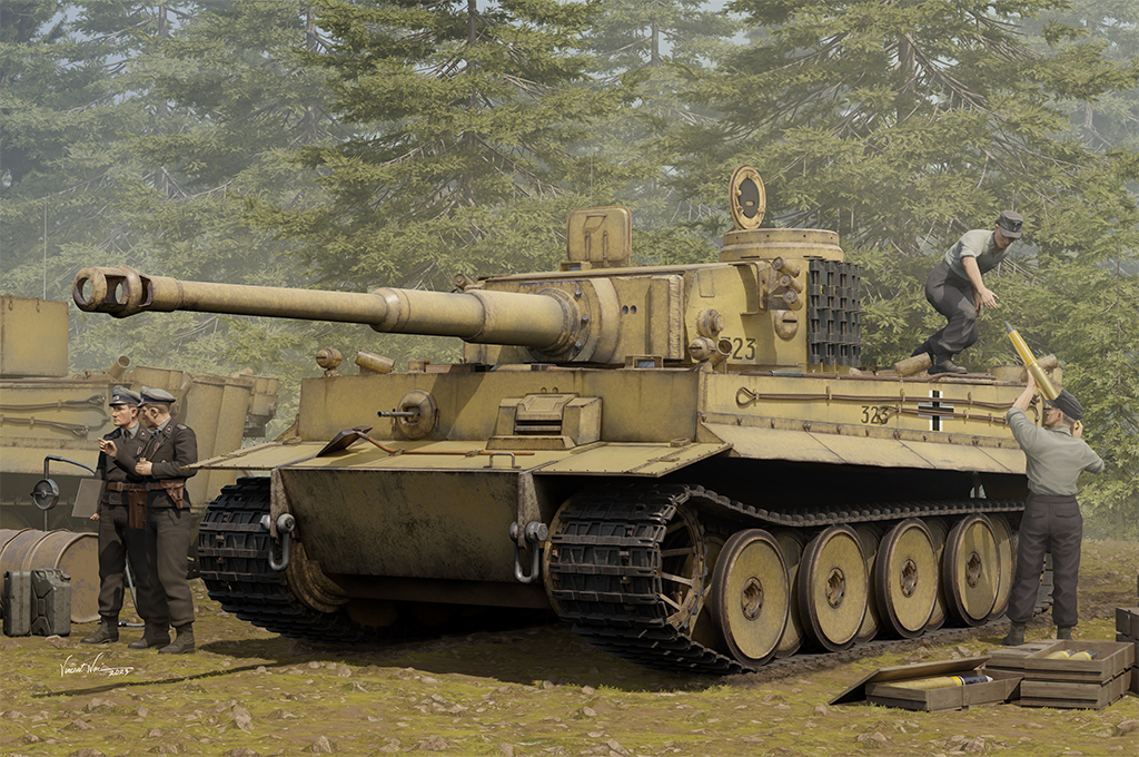 虎1坦克早期型 82607