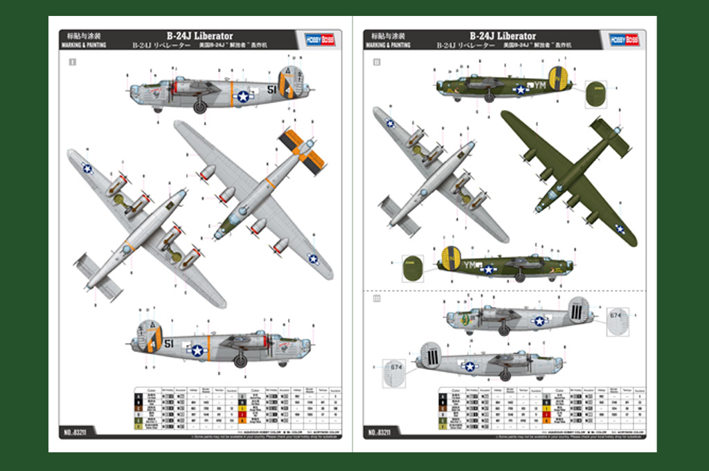 Build The Legend: Hobbyboss 1:32 B-24D Liberator Model Kit (#HB83212)