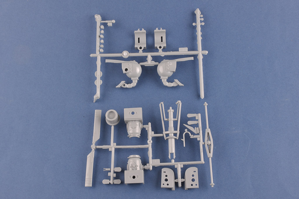 Hobbyboss 1:18 Scale UH-1 Huey B/C Helicopter Plastic Model Kit - #HB81807