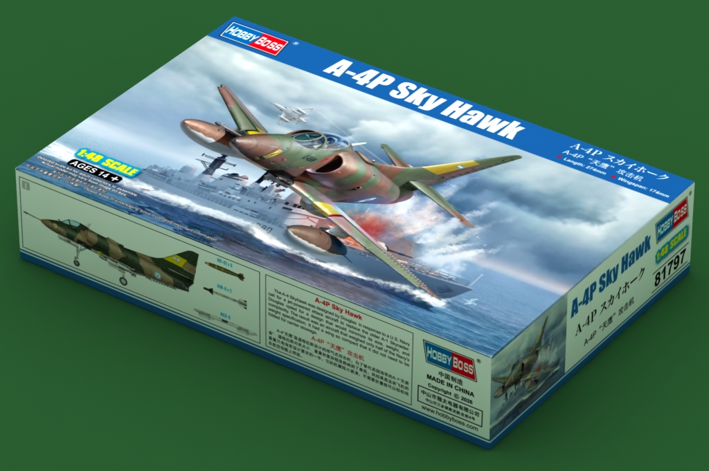 A-4P Sky Hawk 81797-1:48-HobbyBoss
